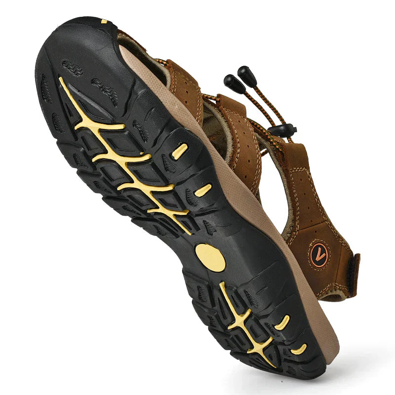 ErgoStride™ – Komfortsandaler för män för alla terränger
