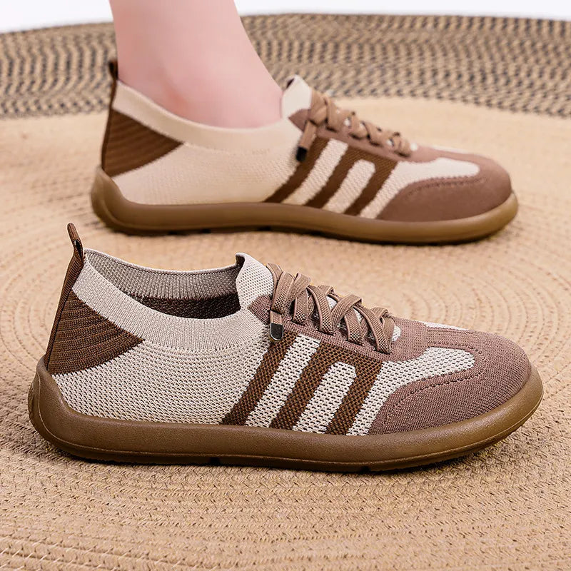 ErgoNova™ – Ortopediska dam-sneakers i andningsbart mesh