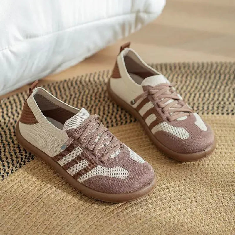 ErgoNova™ – Ortopediska dam-sneakers i andningsbart mesh