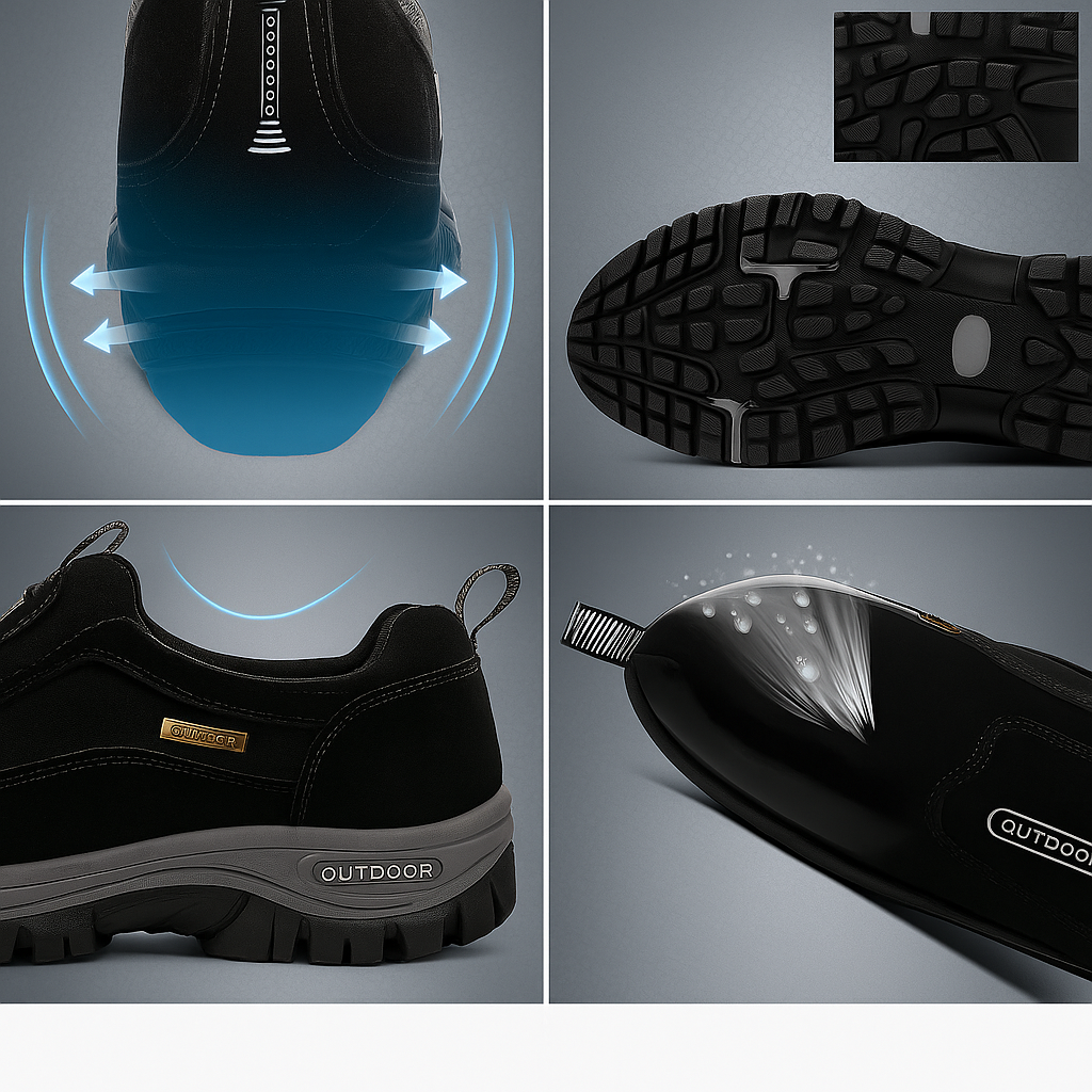 Mavero™ • Robust & Bekväm Skor