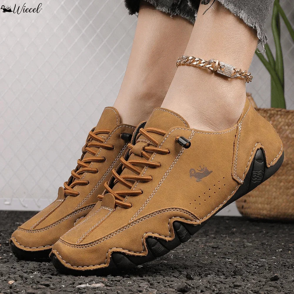 Wiecel™ • Barfotaskor i läder med ultimat komfort